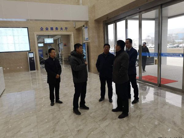 國開行甘肅省分行相關業(yè)務處室領導一行調研泓源公司項目建設(圖3)